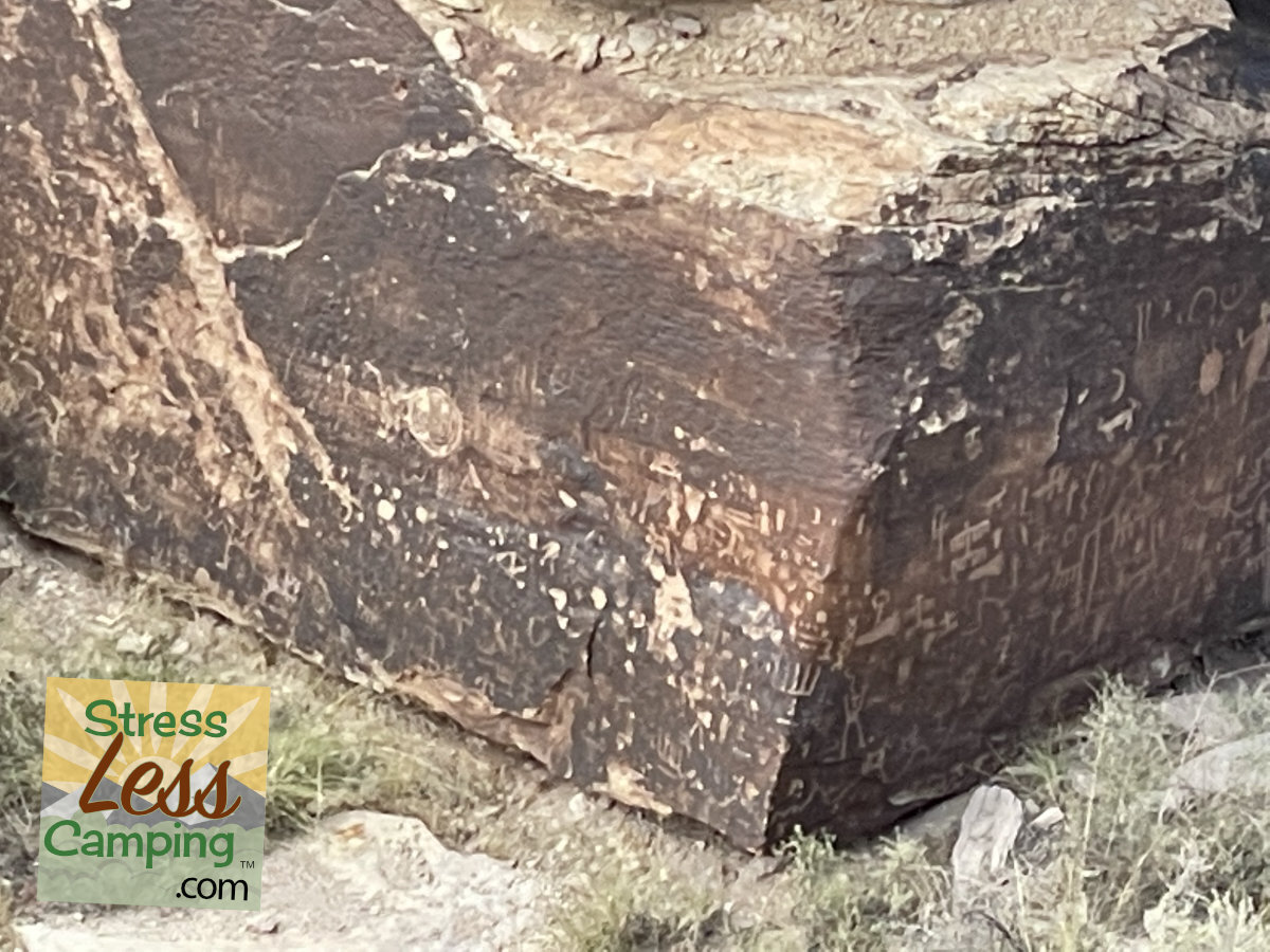 Petroglyphs at the Petrified Forest National Park