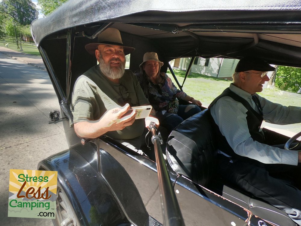 Riding in a Ford Model T