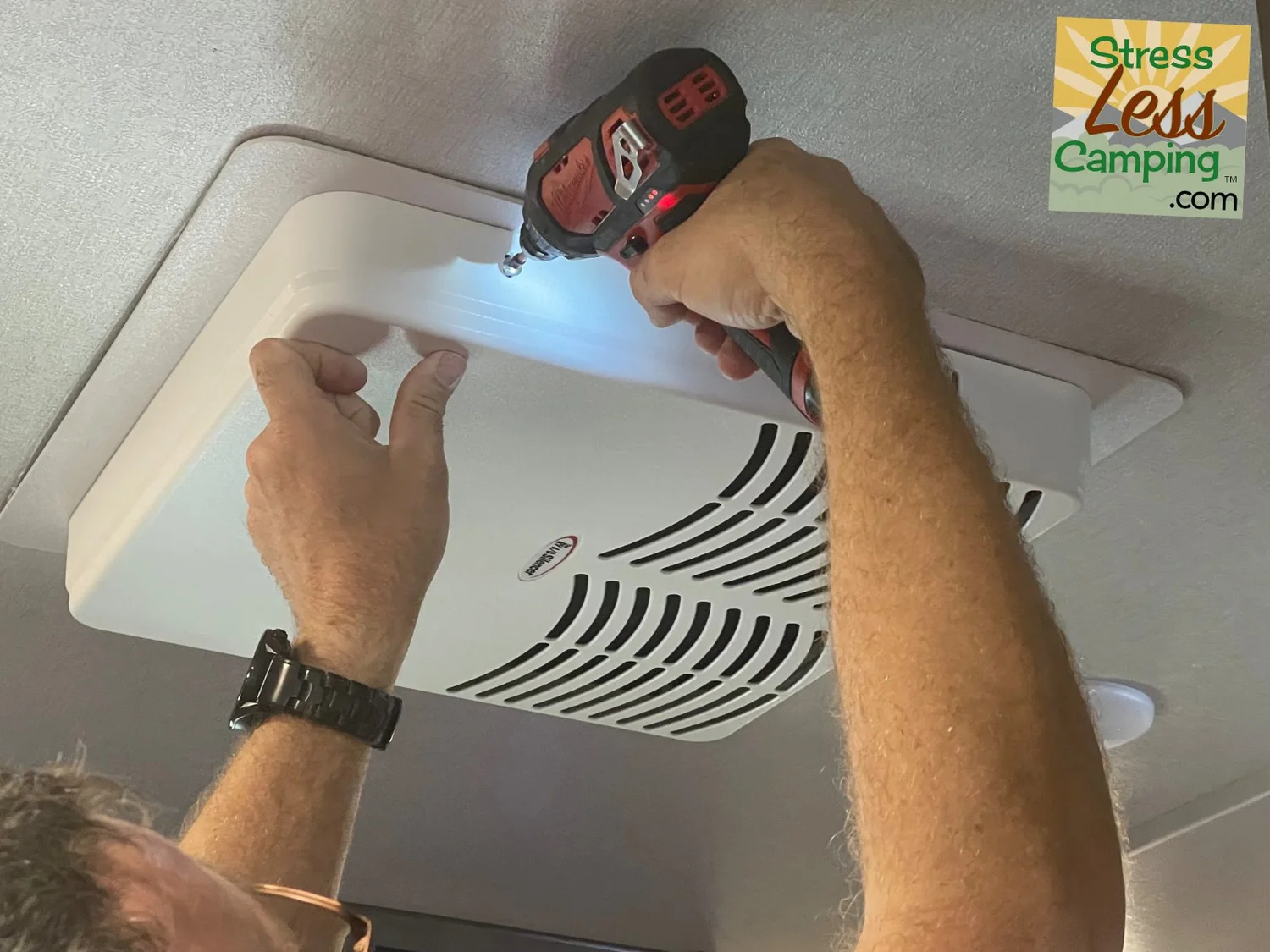 Installing Rv601 Installing the RV AC Silencer