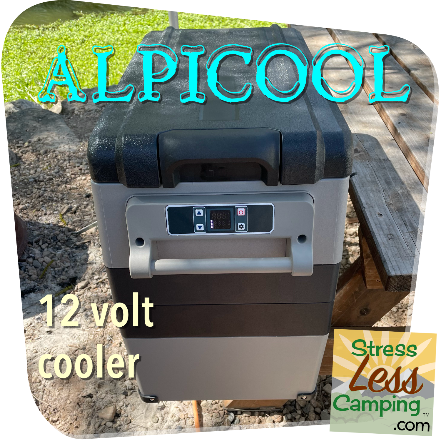 Alpicool 55 quart 12 volt cooler review - StressLess Camping