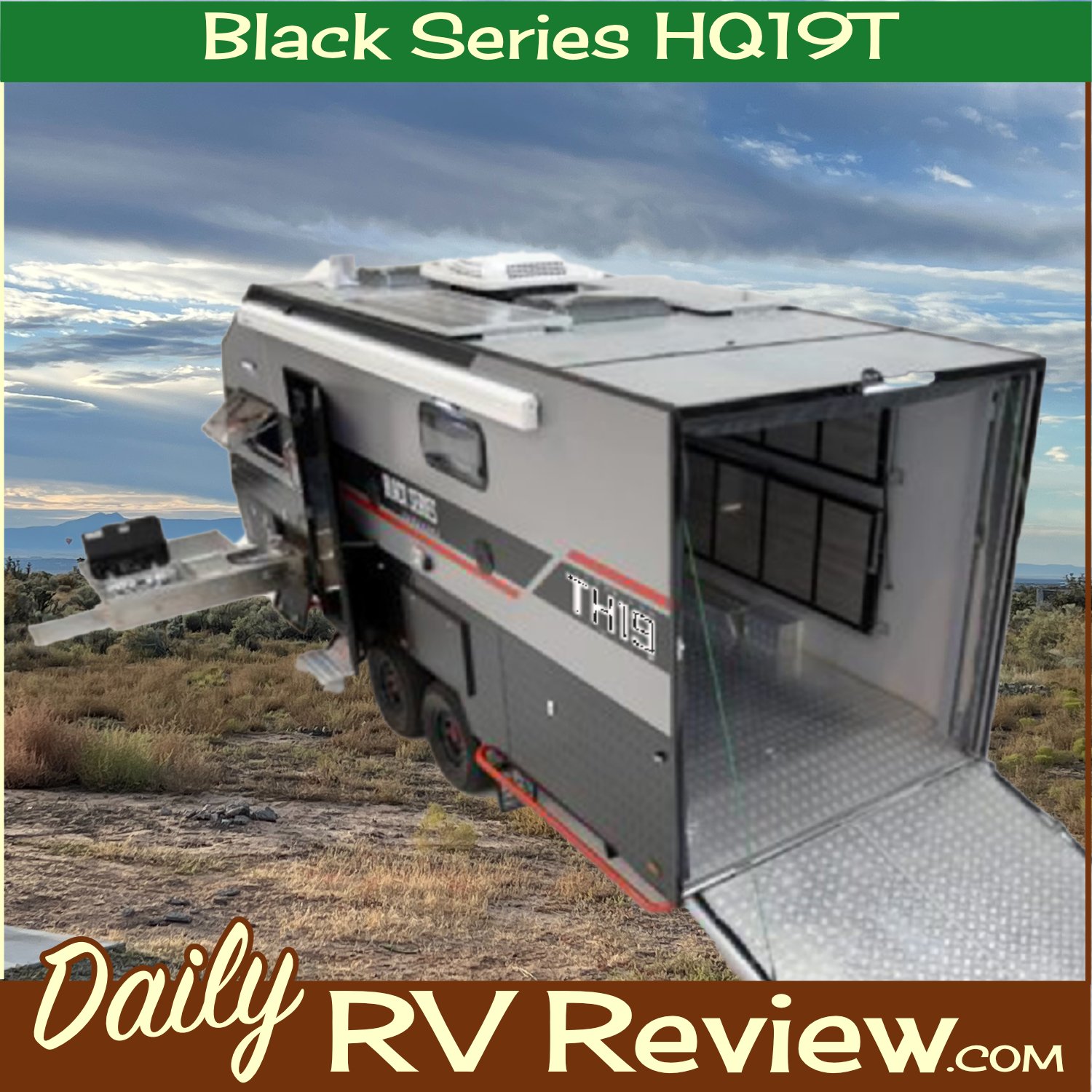 Full review of the 2023 Black Series HQ19T toy hauler