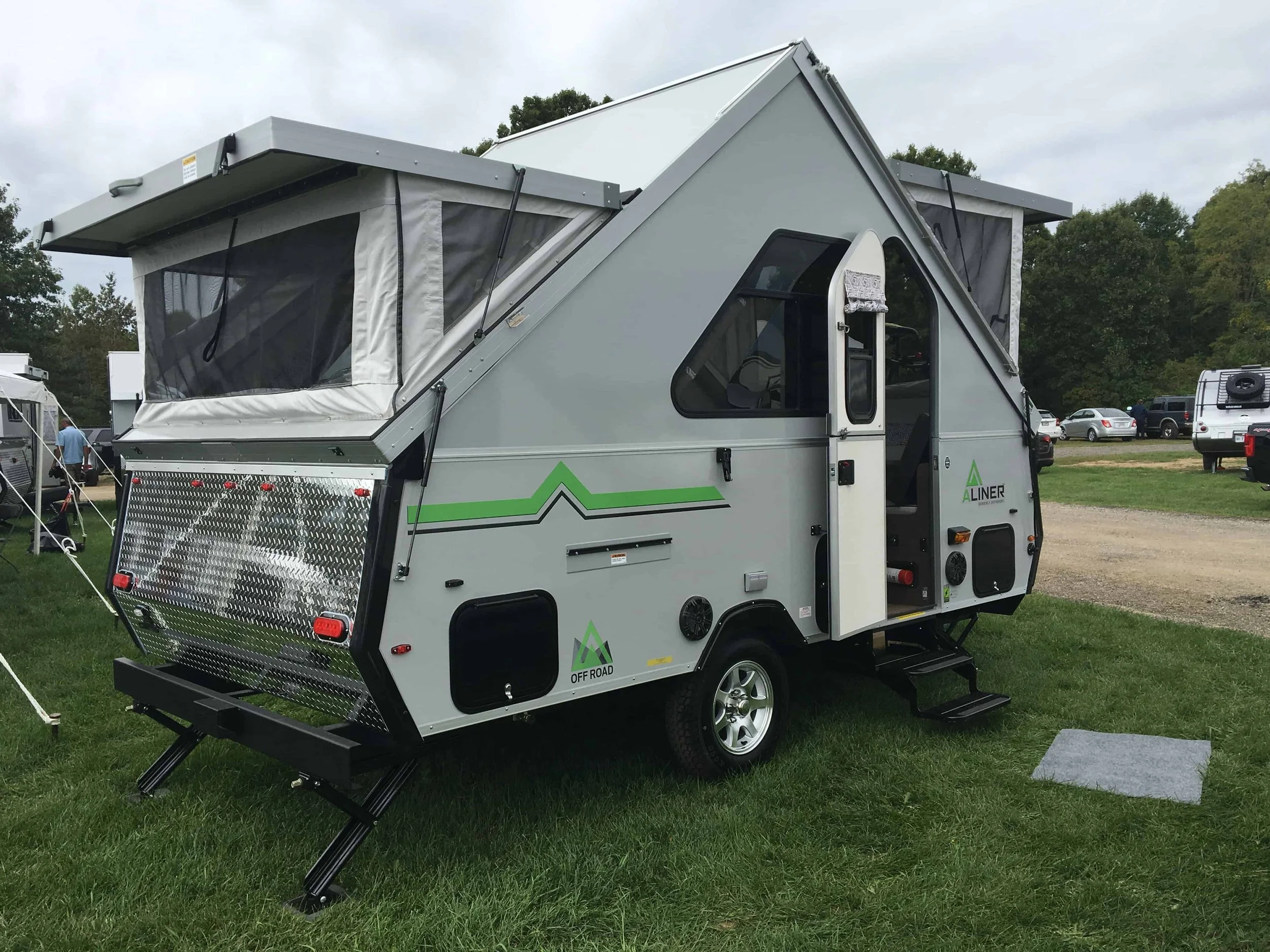 The Aliner pop-up trailer
