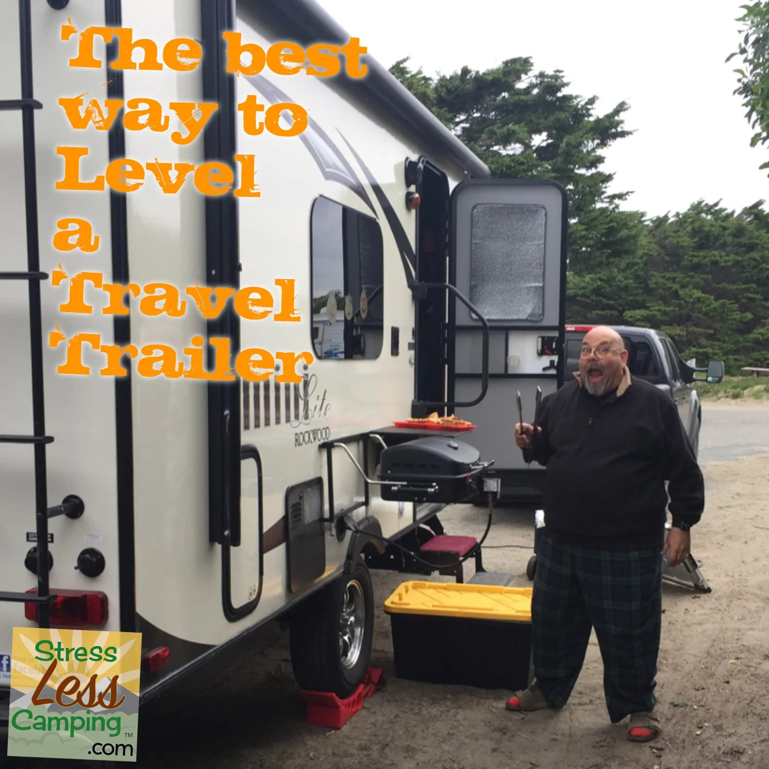 The best way to level a travel trailer