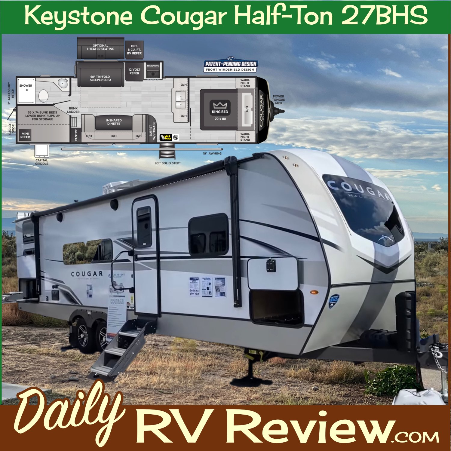 Rv Review 2023 Keystone Cougar Half