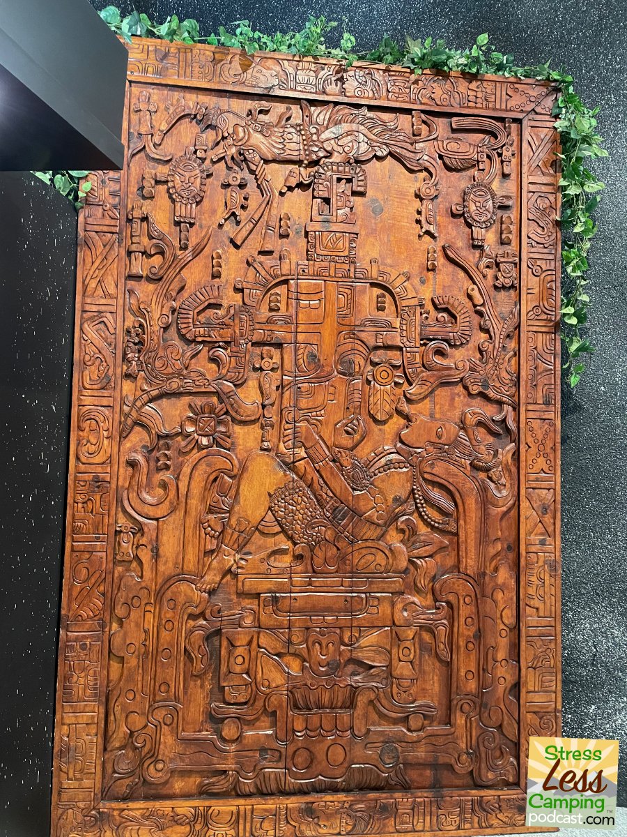 Roswell - carved door