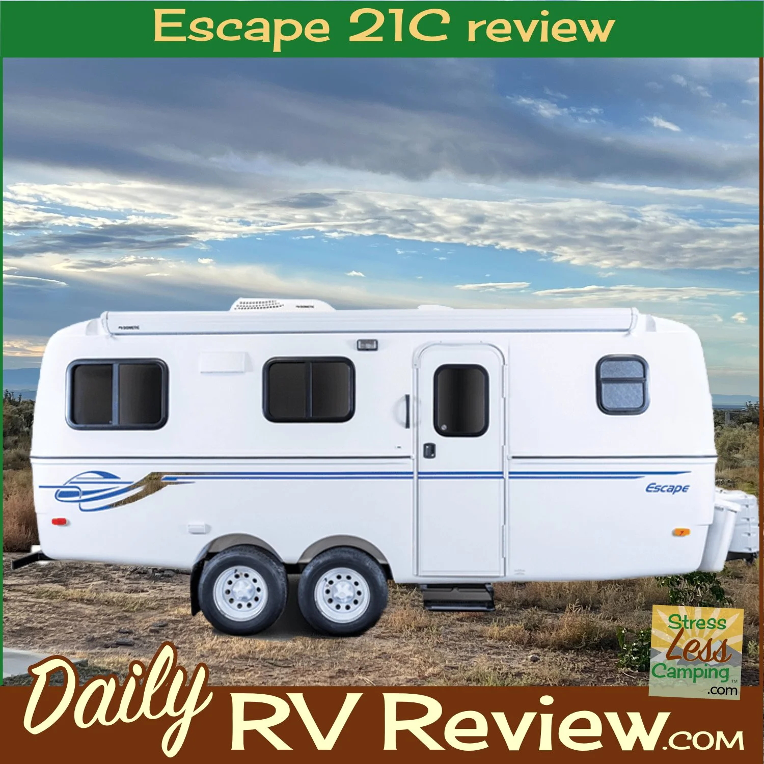 Full review of the Escape 21C travel trailer