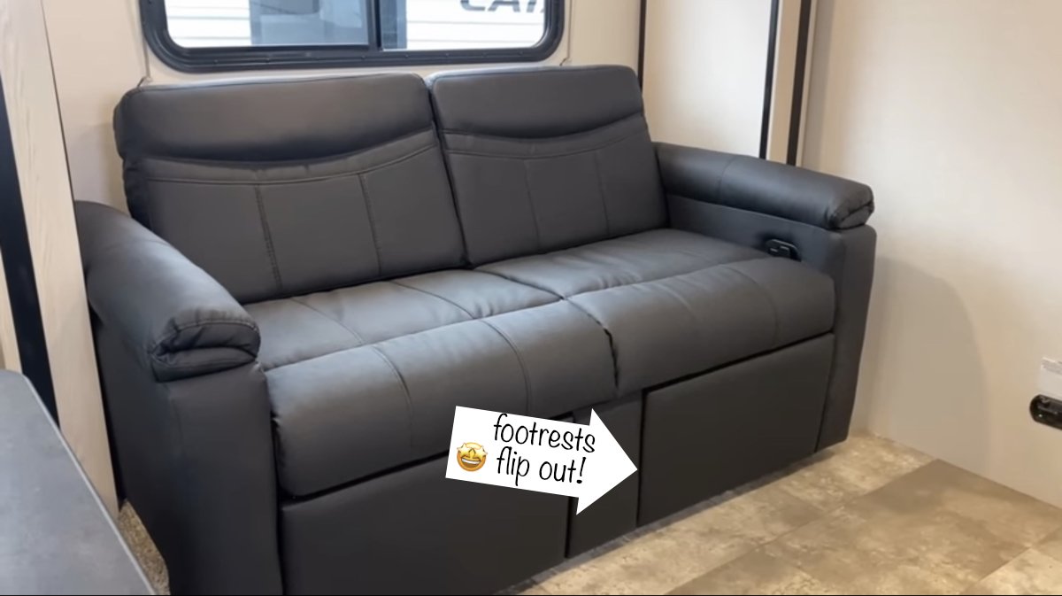 Coachmen Apex Nano 213RDS - couch