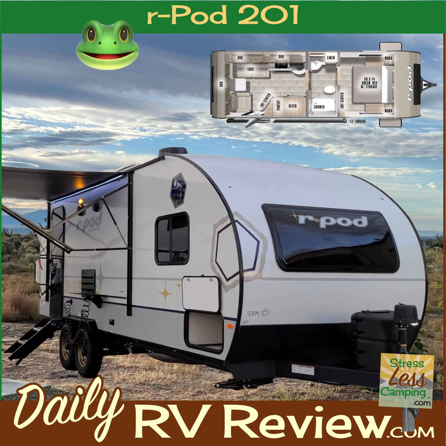 RV review: 2023 r-Pod 201 travel trailer