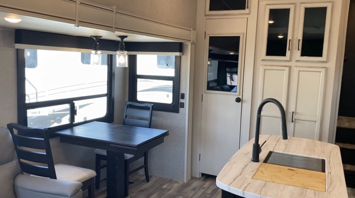 Jayco 27RS front cabinetry