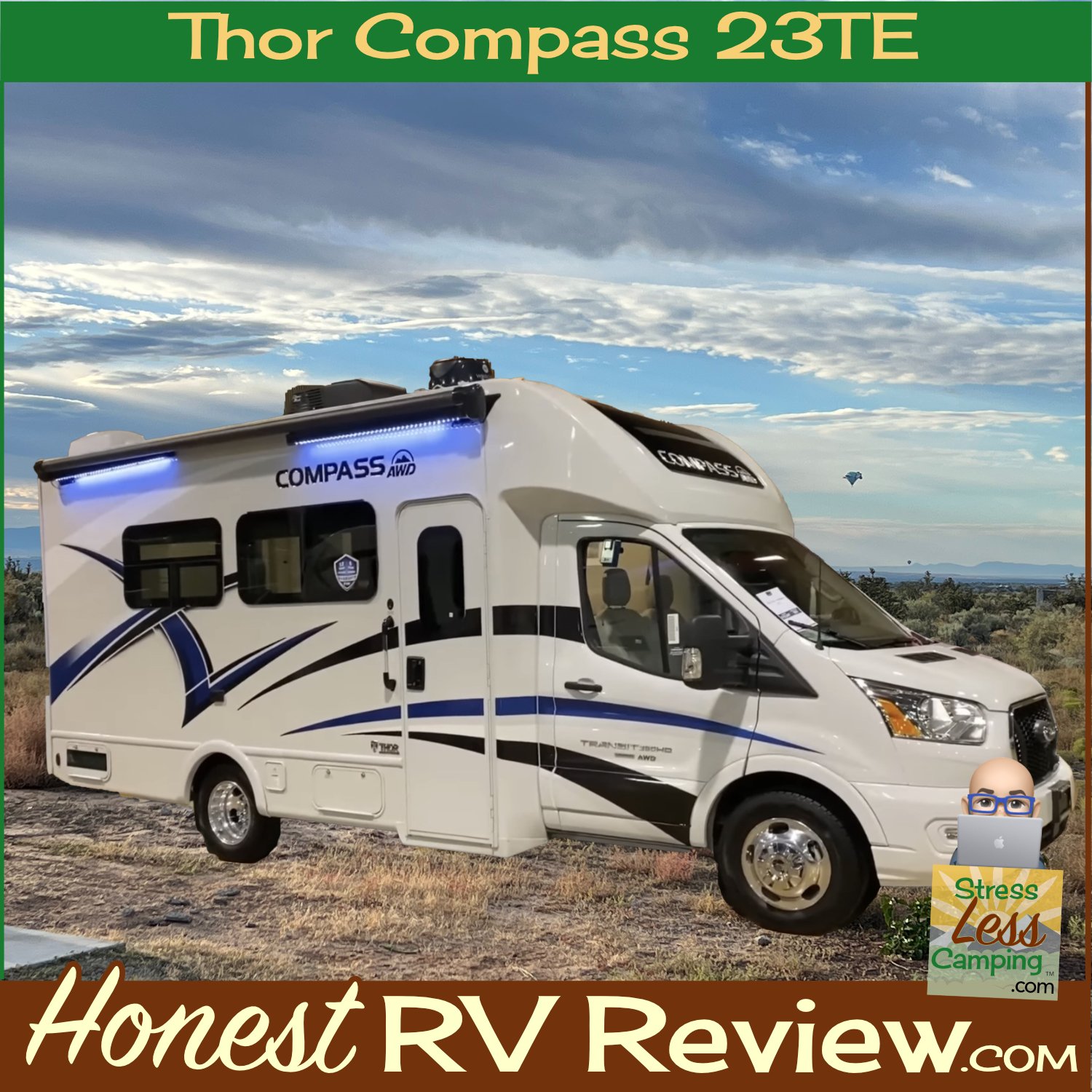 Thor Compass 23TE AWD Class C RV review - StressLess Camping  RV Camping  community, resources, tips, tricks, discounts & hacks