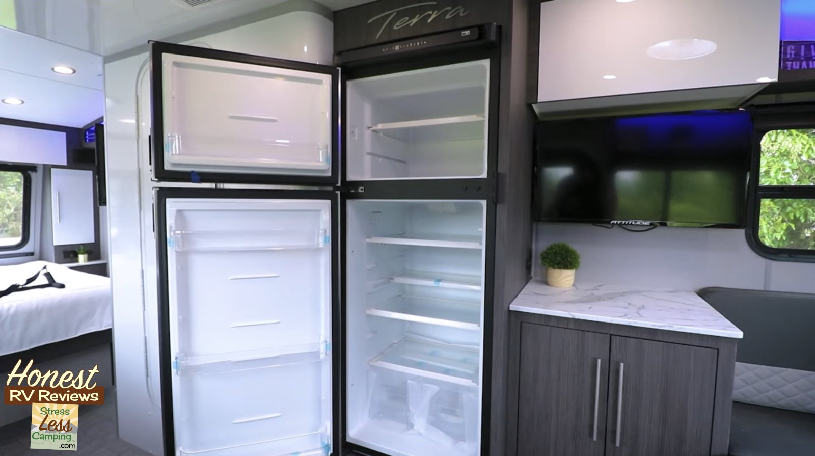 A 10 cubic foot 12 volt fridge features a night mode for more ef (Copy)