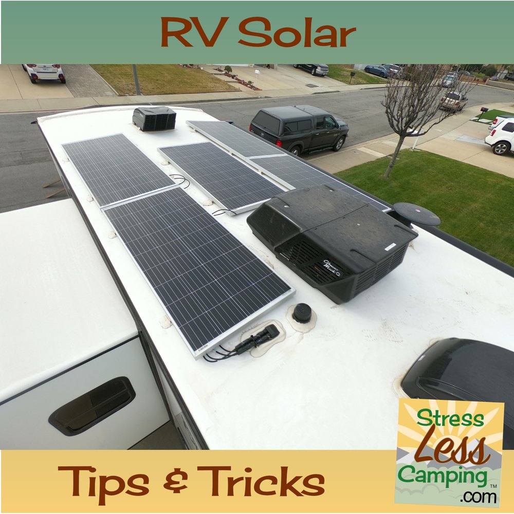RV solar tips and tricks