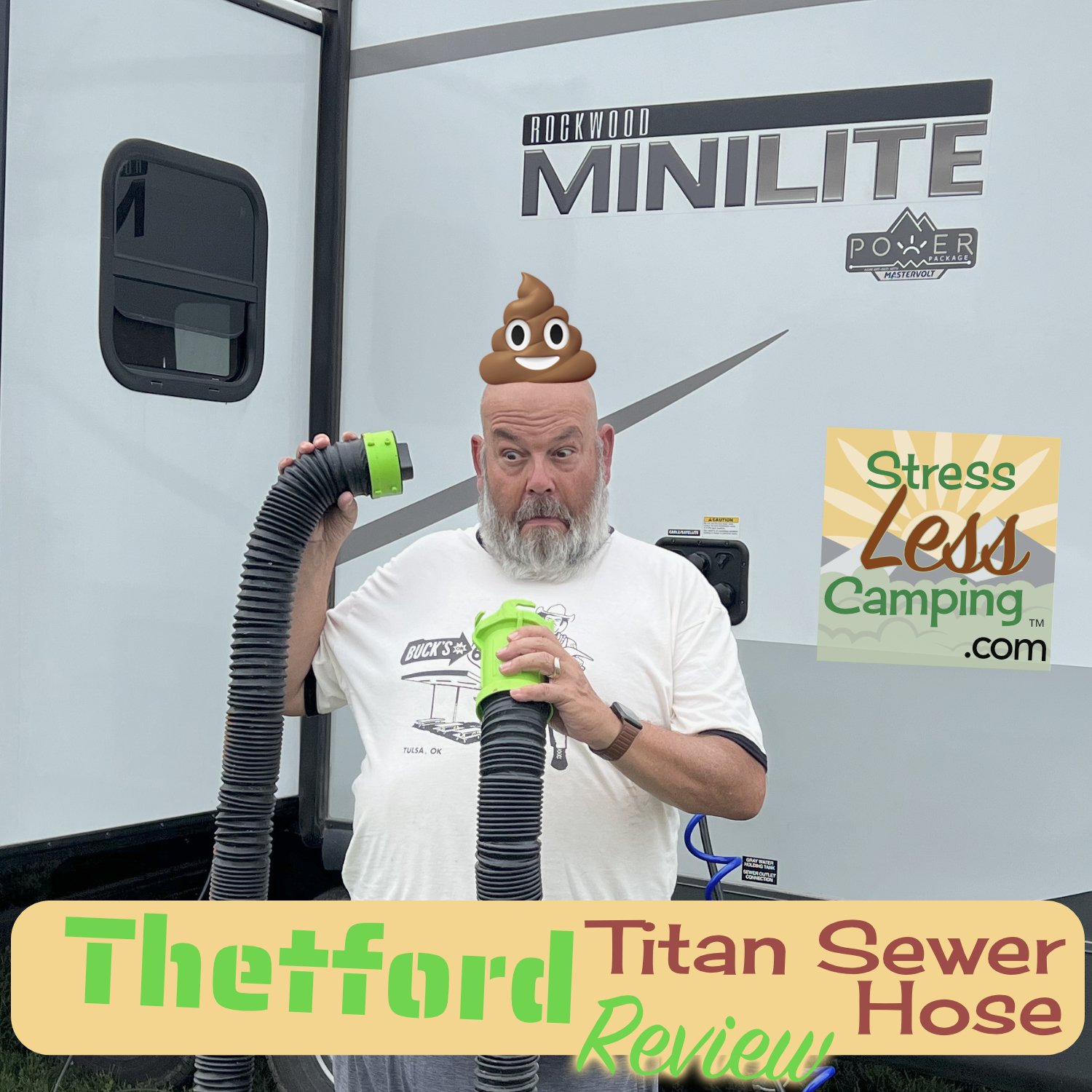 Thetford Titan 15 foot sewer hose review - hero