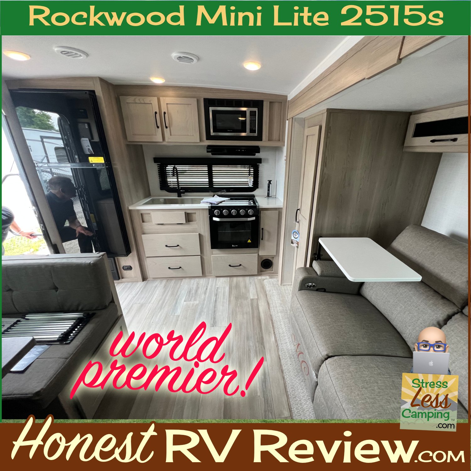 RV review of the 2024 Rockwood Mini Lite 2515s travel trailer