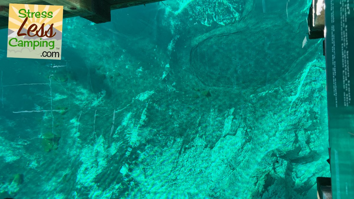 Kitch-iti-kipi spring is 40-feet deep and crystal clear