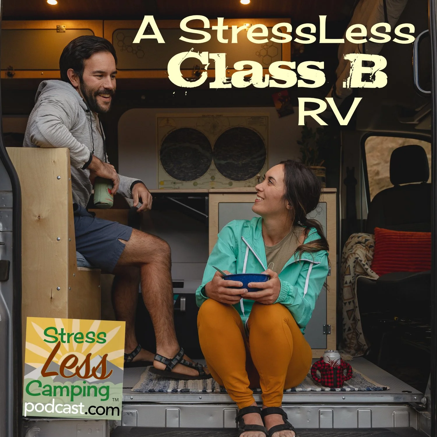 A StressLess Class B RV - we talk with Wayfarer Vans