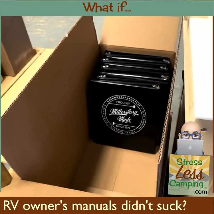 What if the RV owner's manual didn't suck?
