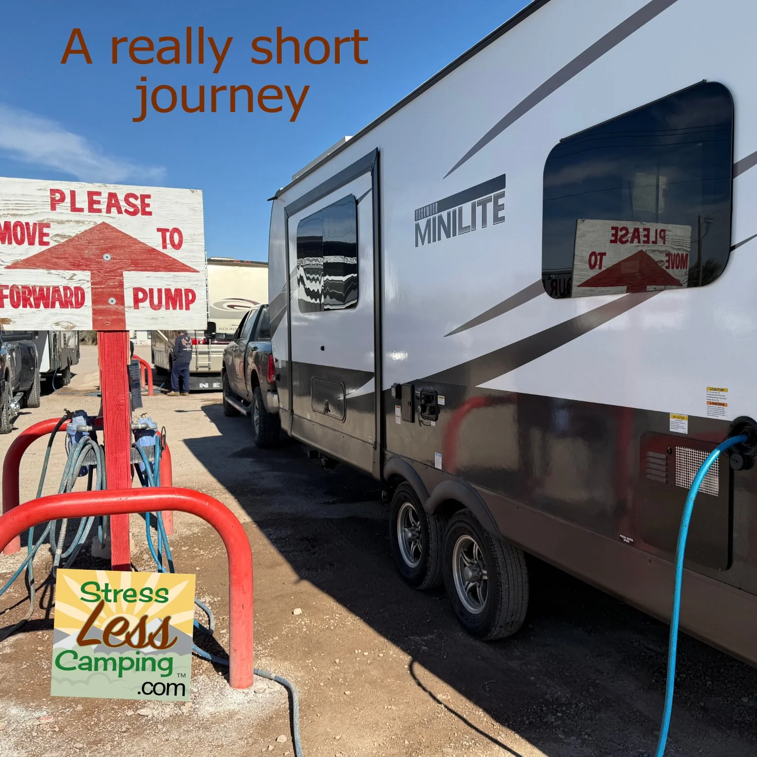 A really short journey is still a journey
