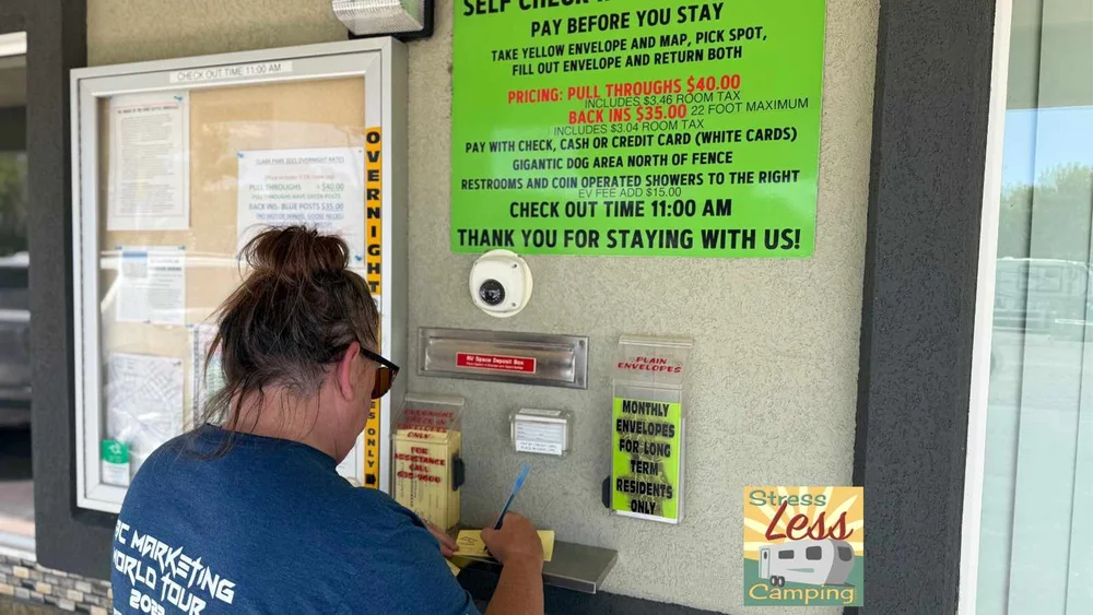 Self check-in in the campground.jpg