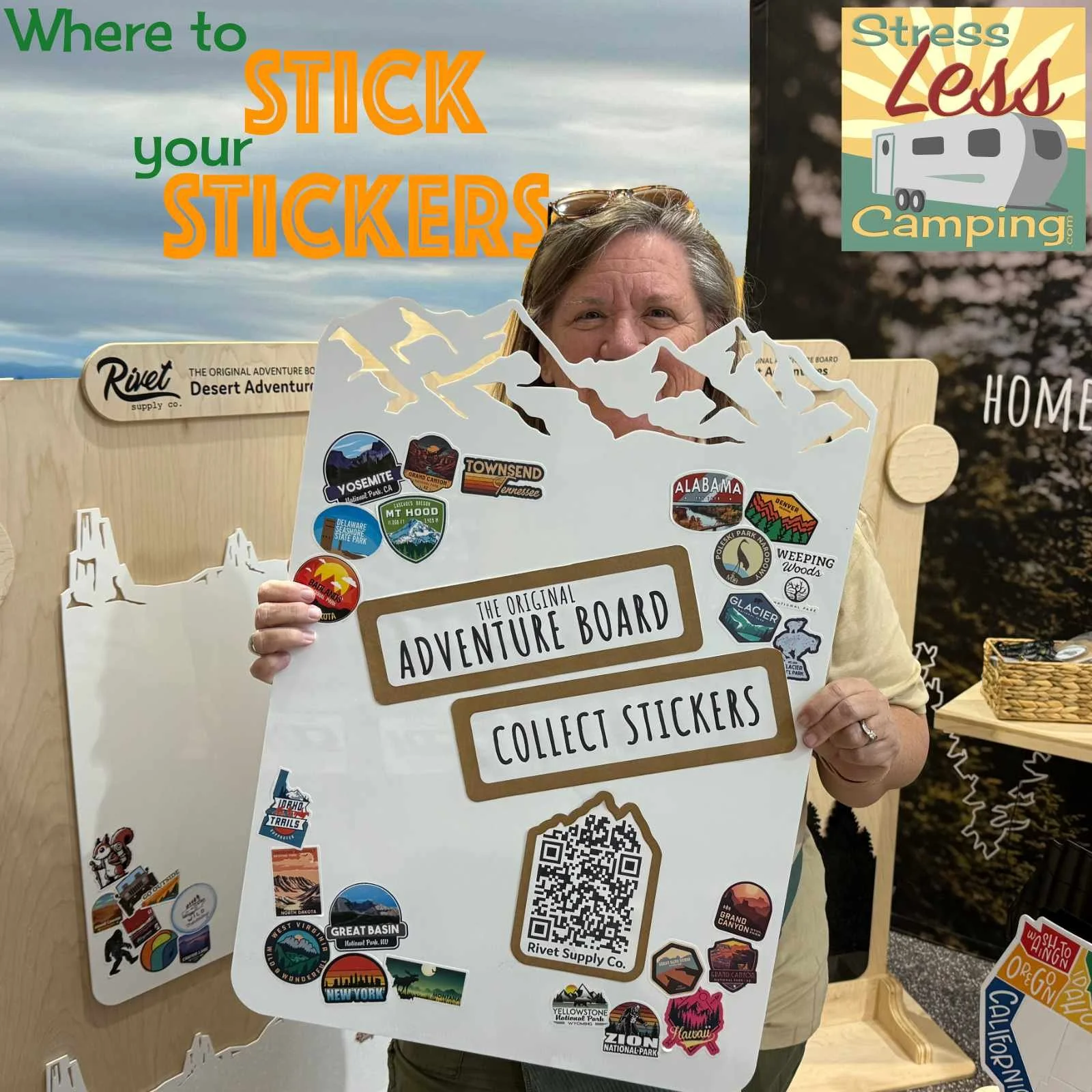 Where to stick your travel stickers so you can stick with them