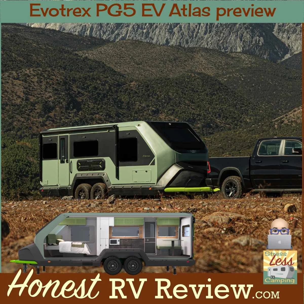 Evotrex PG5 Atlas RV preview - charge your EV or your house