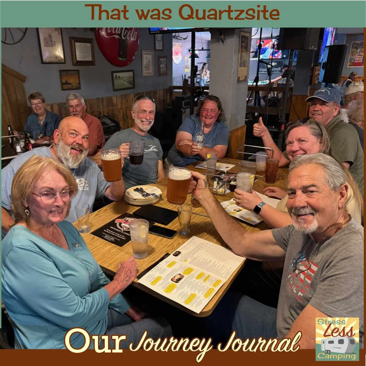 A week in the big tent at Quartzsite