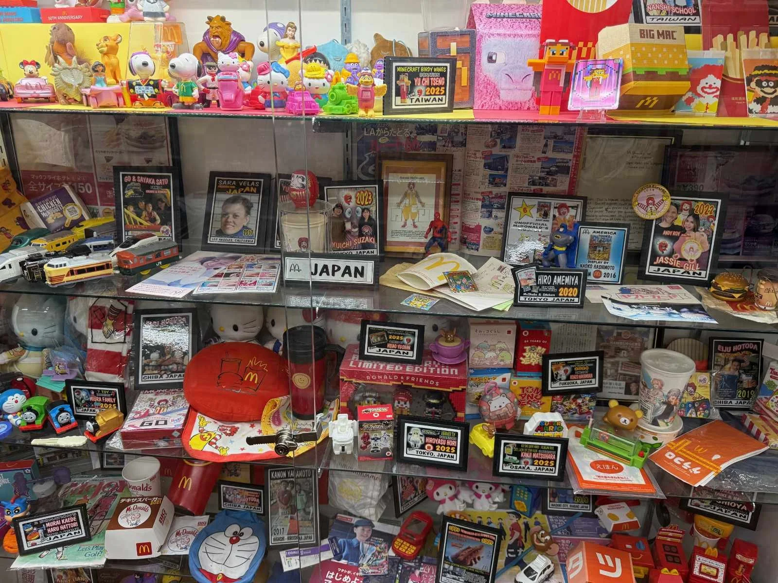 Endless examples of Happy Meal toys from around the world at the McDonald's Museum.jpg