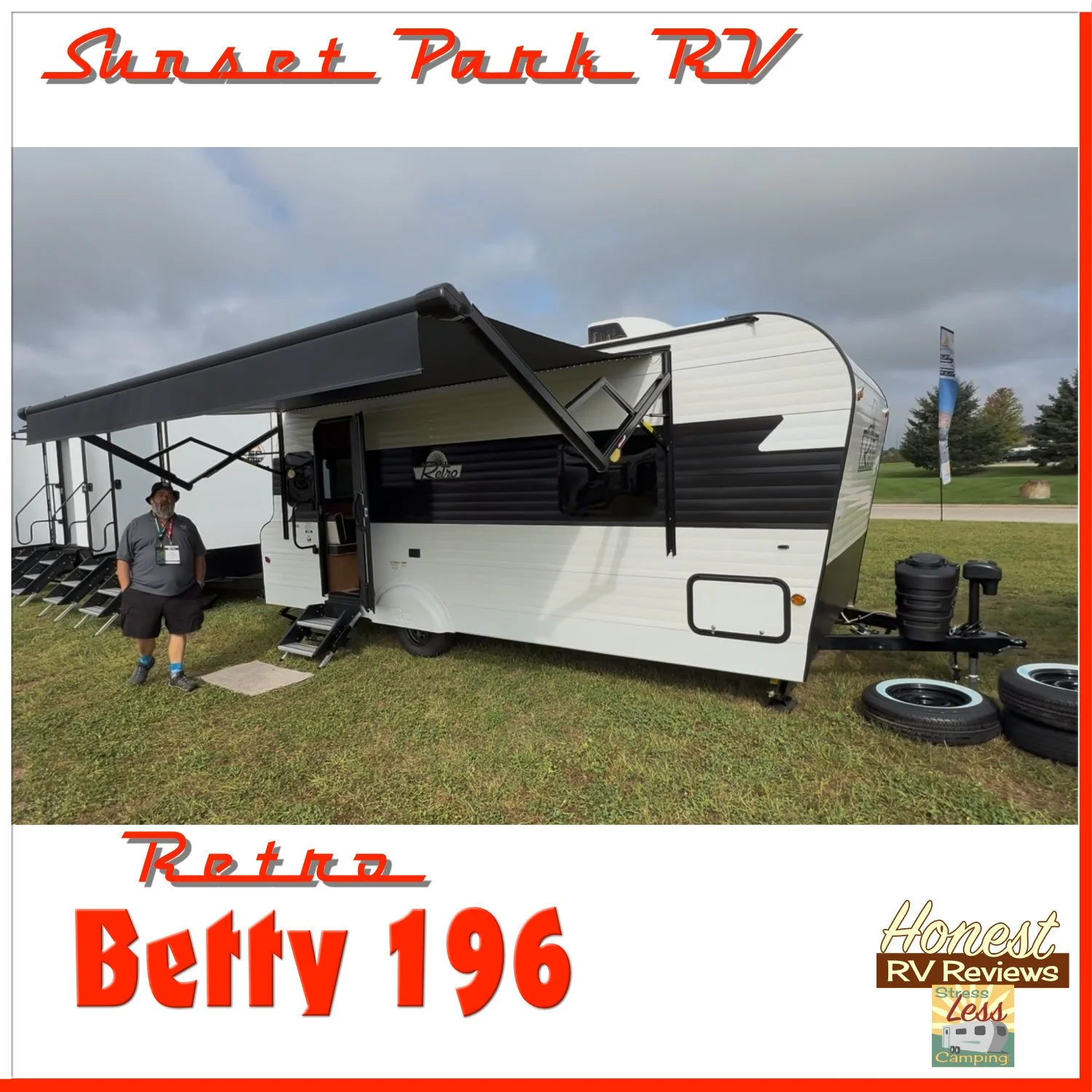 2026 Sunset Park RV Retro Betty 196 vintage-style travel trailer review