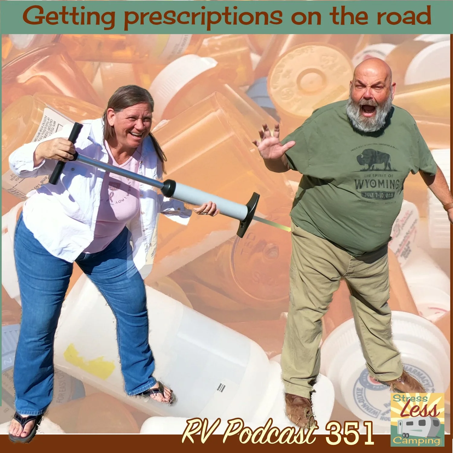 How can you get prescriptions on the road? 