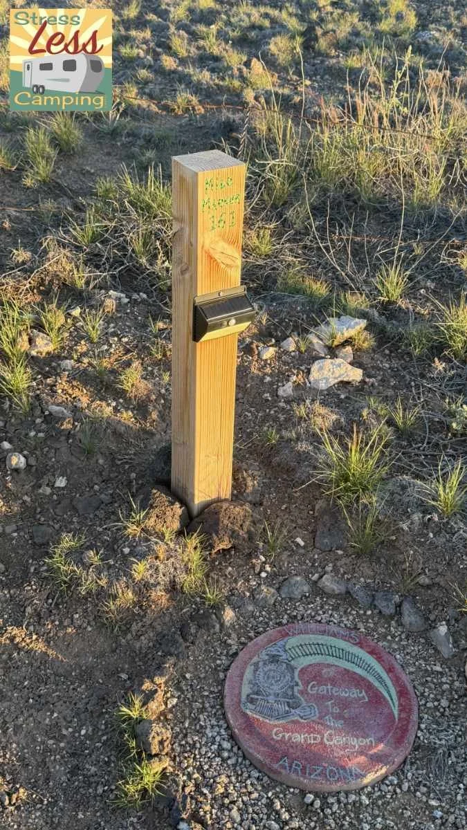 One of the many artistic stops on the hiking path outside the Seligman-Route 66 Journey.jpg