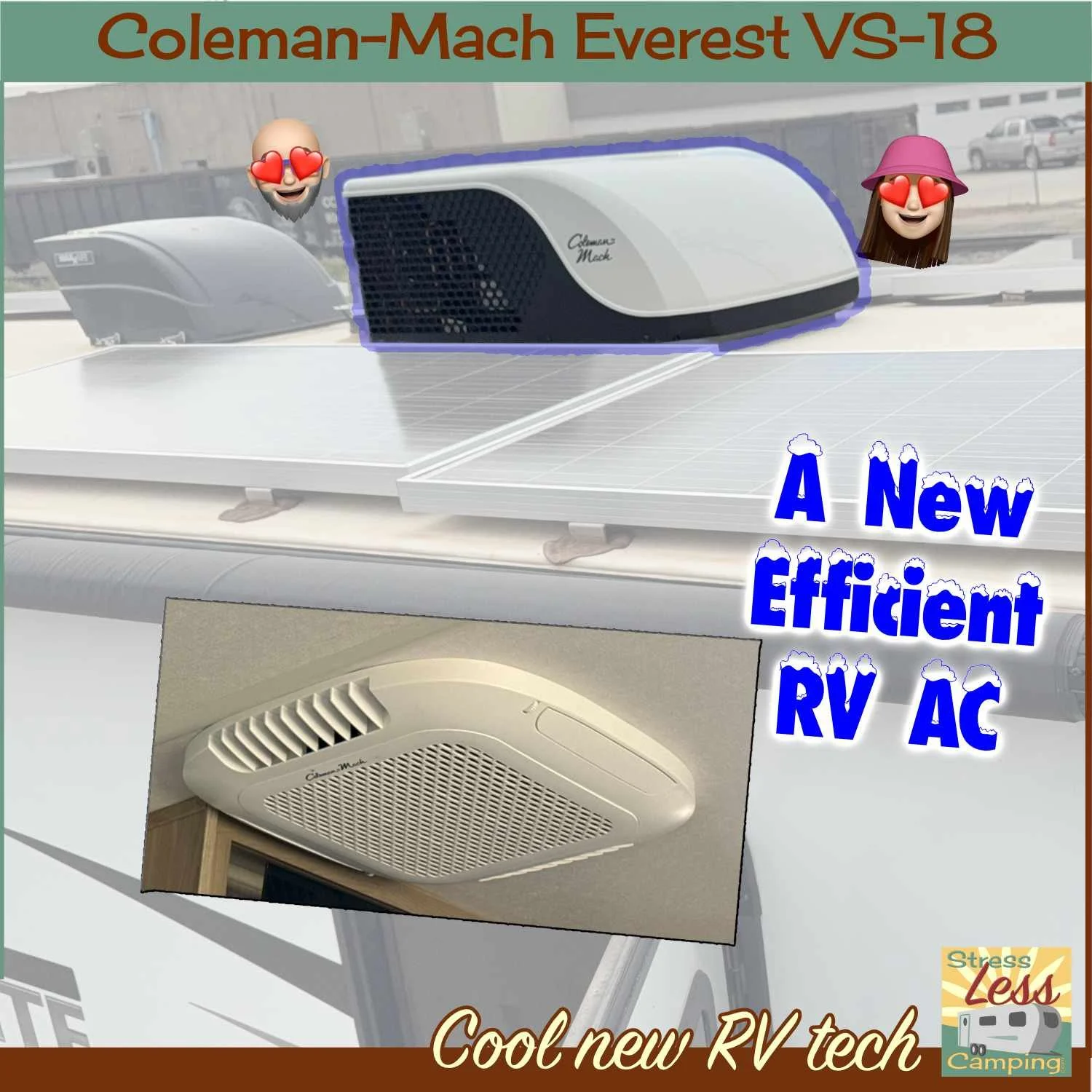 Coleman-Mach Everest VS-18 - a more efficient and quite RV AC