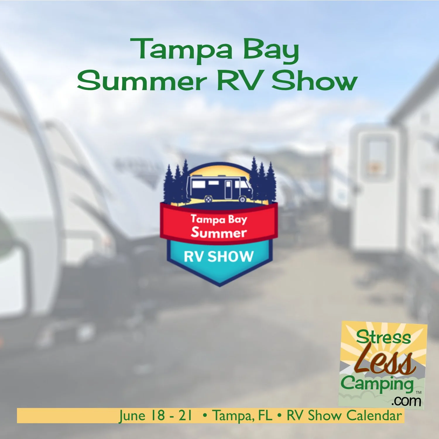 Summer RV show in Tampa Bay FL 