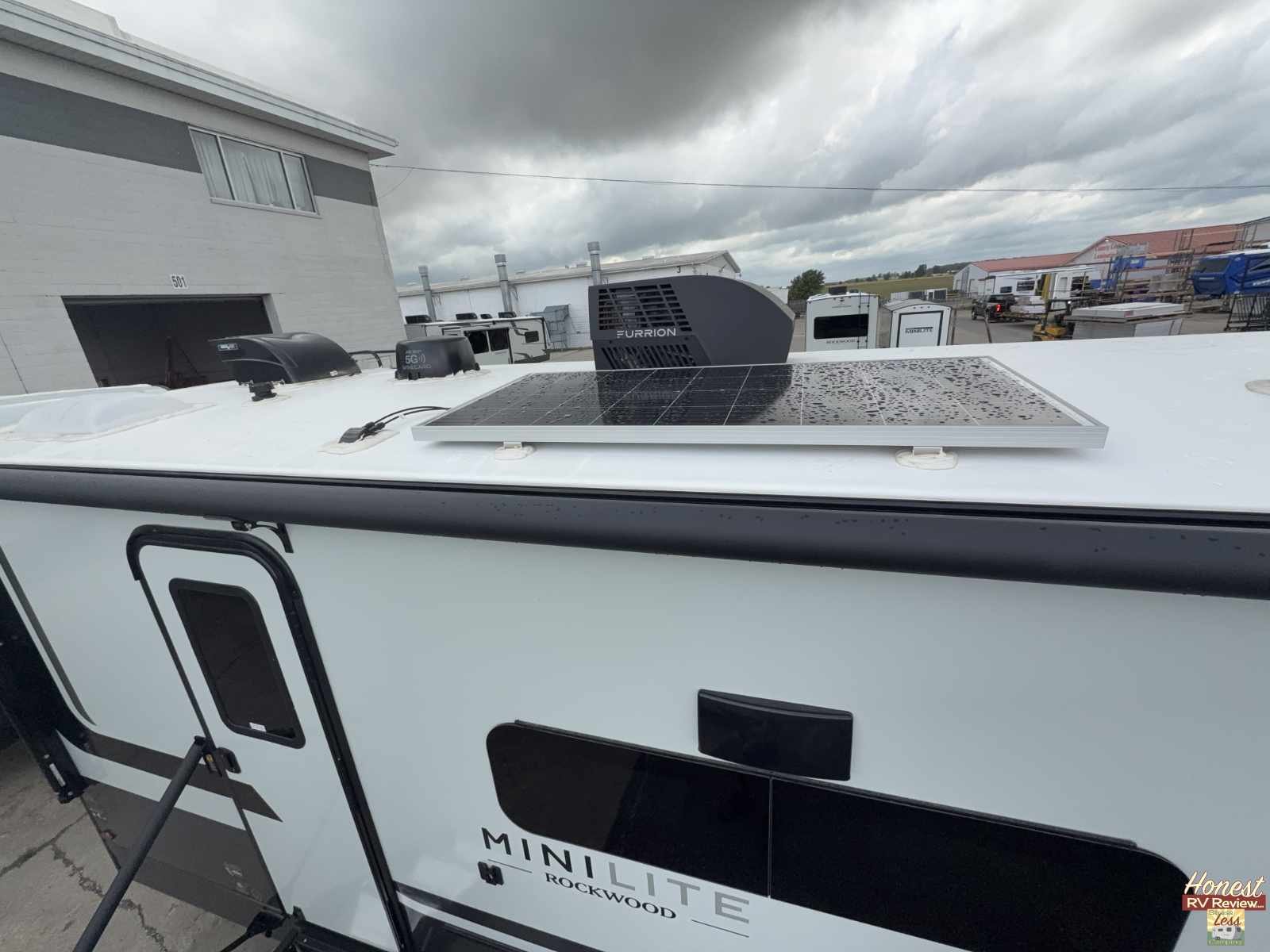 The Furrion Chill Cube is standard in the 2027 Rockwood Mini Lite 2525RB along with 200 watts of solar.jpg