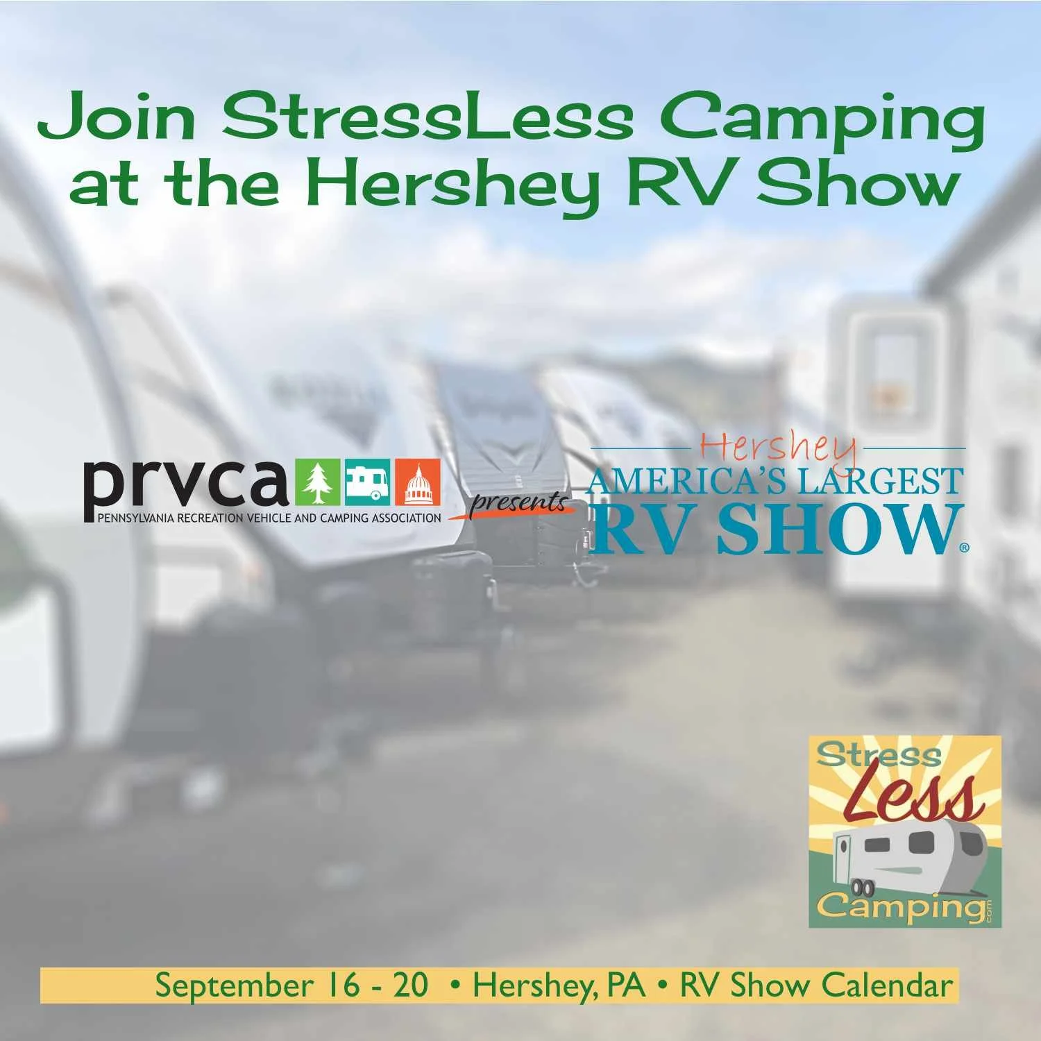 Join Us at the Hershey RV Show 2026 in Hershey, PA