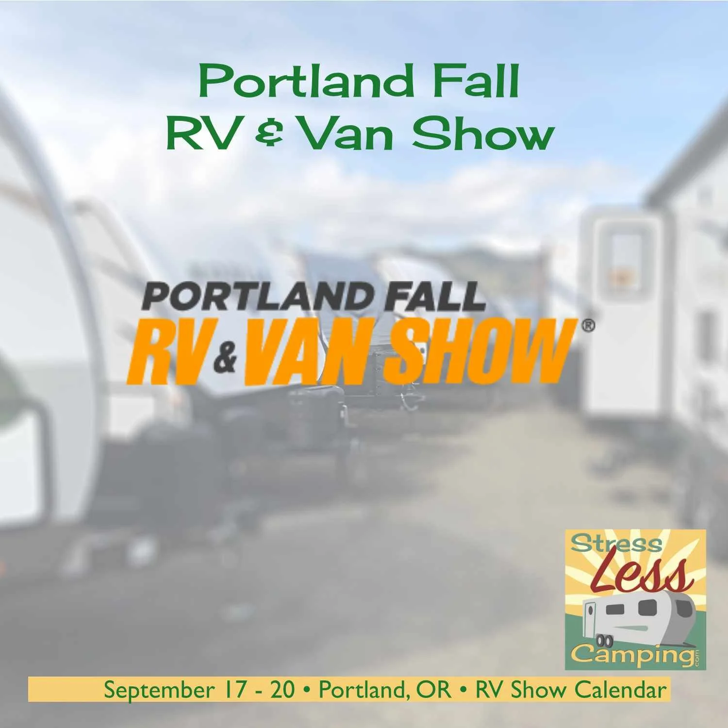 Portland Fall RV &amp; Van Show 2026