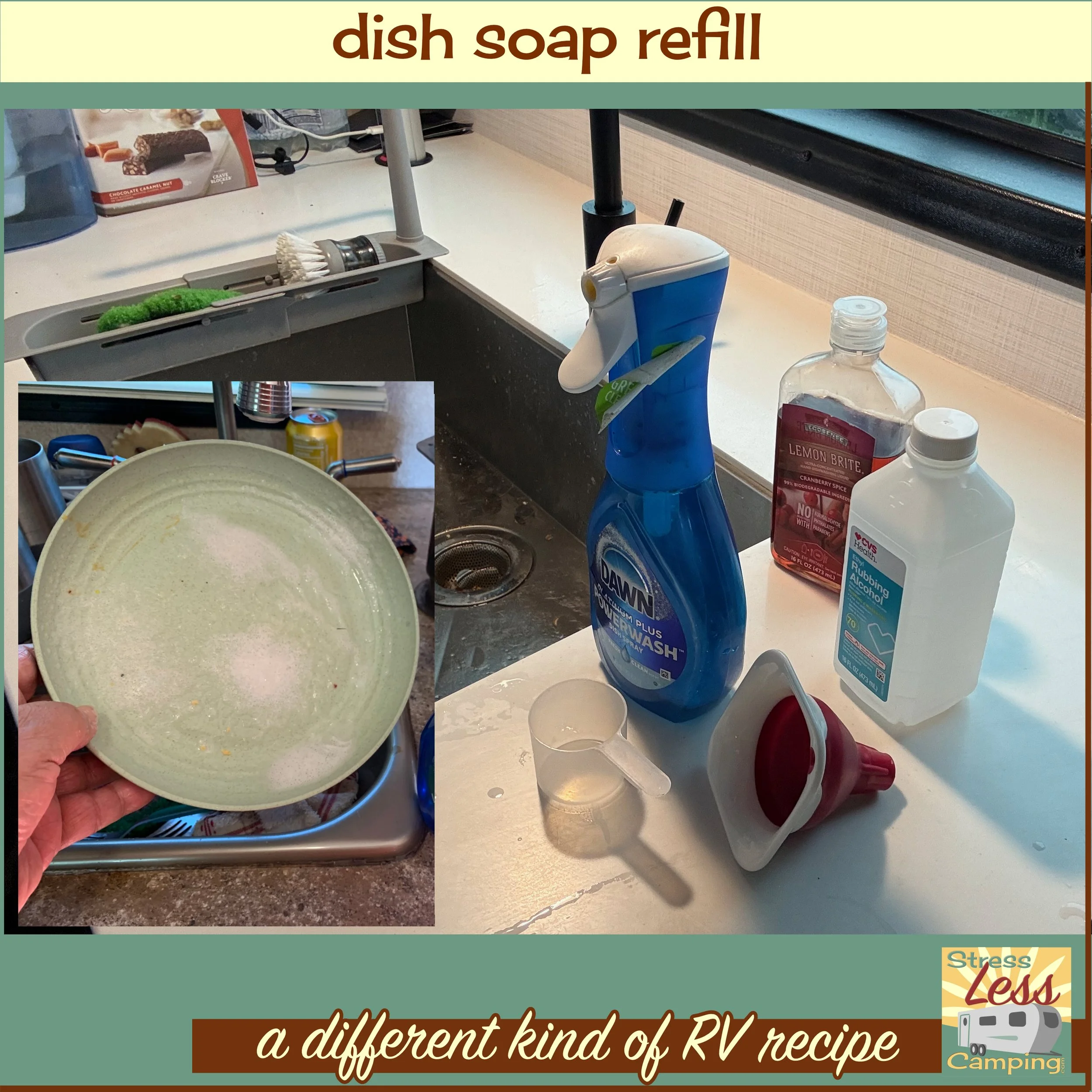 A different kind of recipe - power dish soap spray