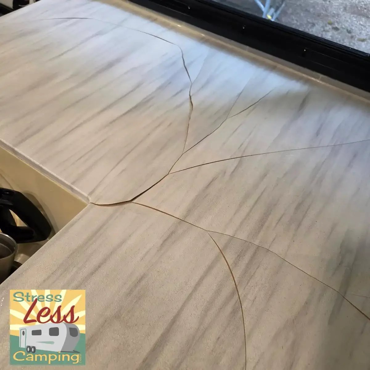 Heat can severely damage laminate countertops