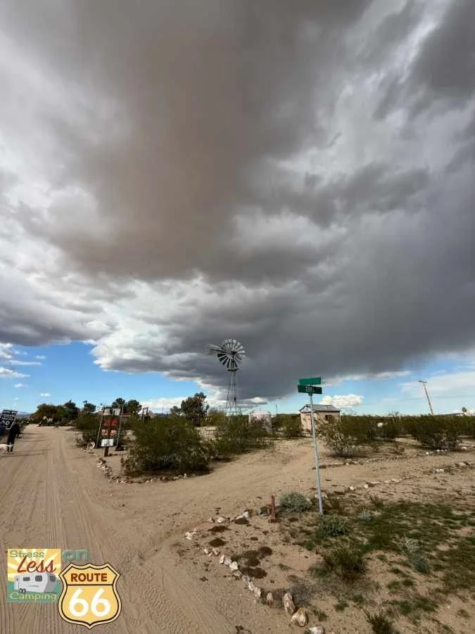 The skies in Goffs can be quite incredible