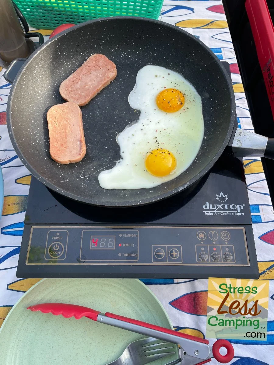 Review of the Duxtop portable induction cooktop review for campers