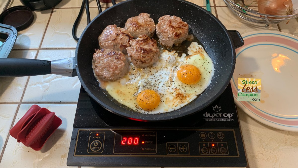 Review of the Duxtop portable induction cooktop review for campers