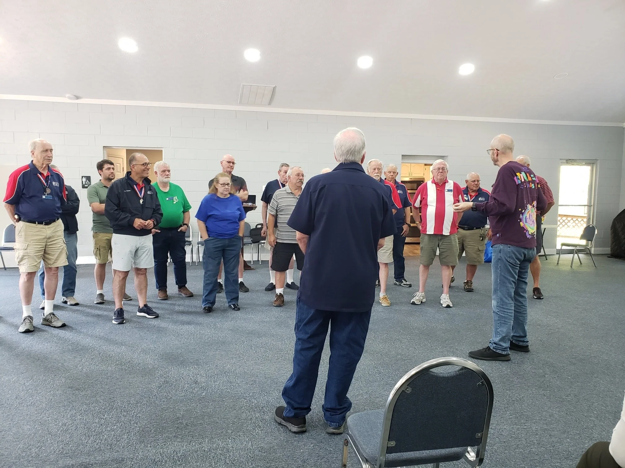 The Virginians spent this past weekend together under the direction of Mike Wallen and our amazing coach, Steve Tramack! Tonight at rehearsal we look forward to carrying forward what they taught us into the future. We can't wait to show you at our ne