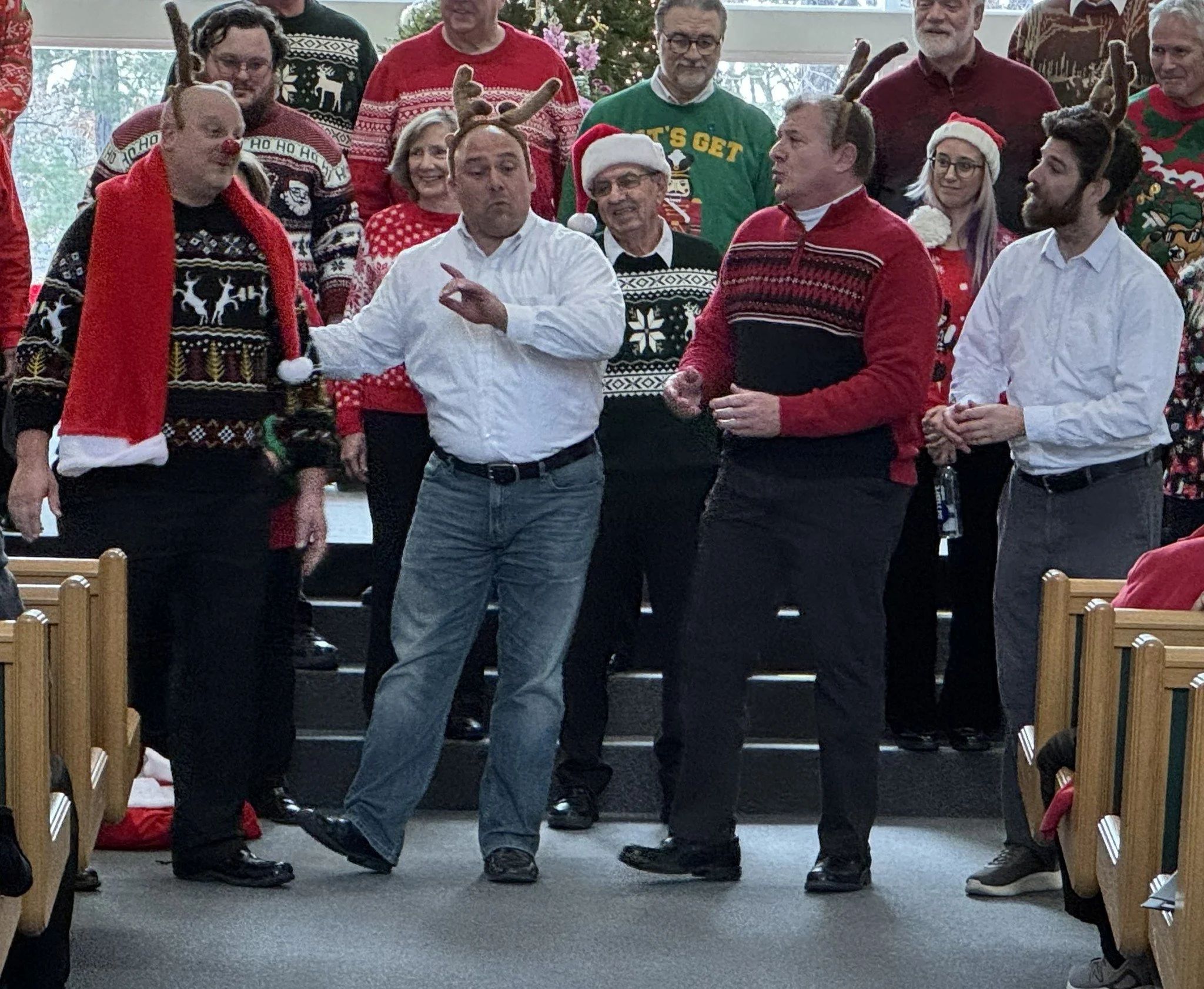 Chordial has been a highlight of the Virginians Christmas concerts since 2018. Jeff, Andy, Rob, and Chandler bring a fun style and rich harmonies to every performance, and are always an audience favorite. They'll be joining the Virginians for The Vir