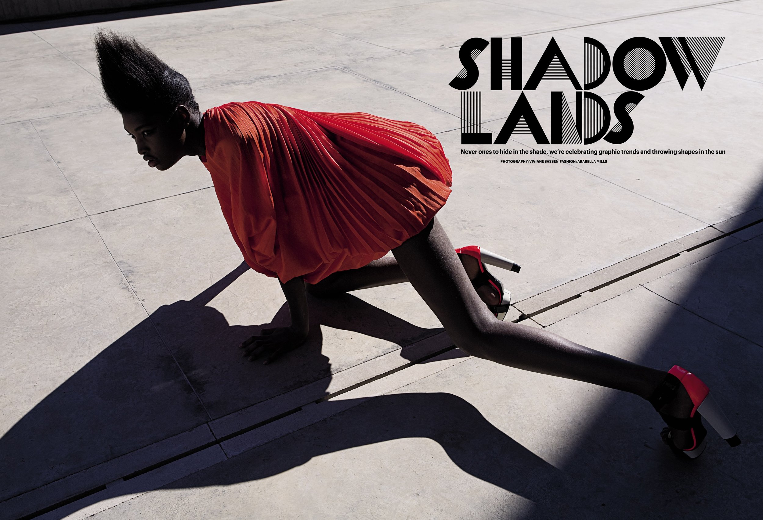 WALLPAPER - Viviane Sassen - SHADOW LANDS 1