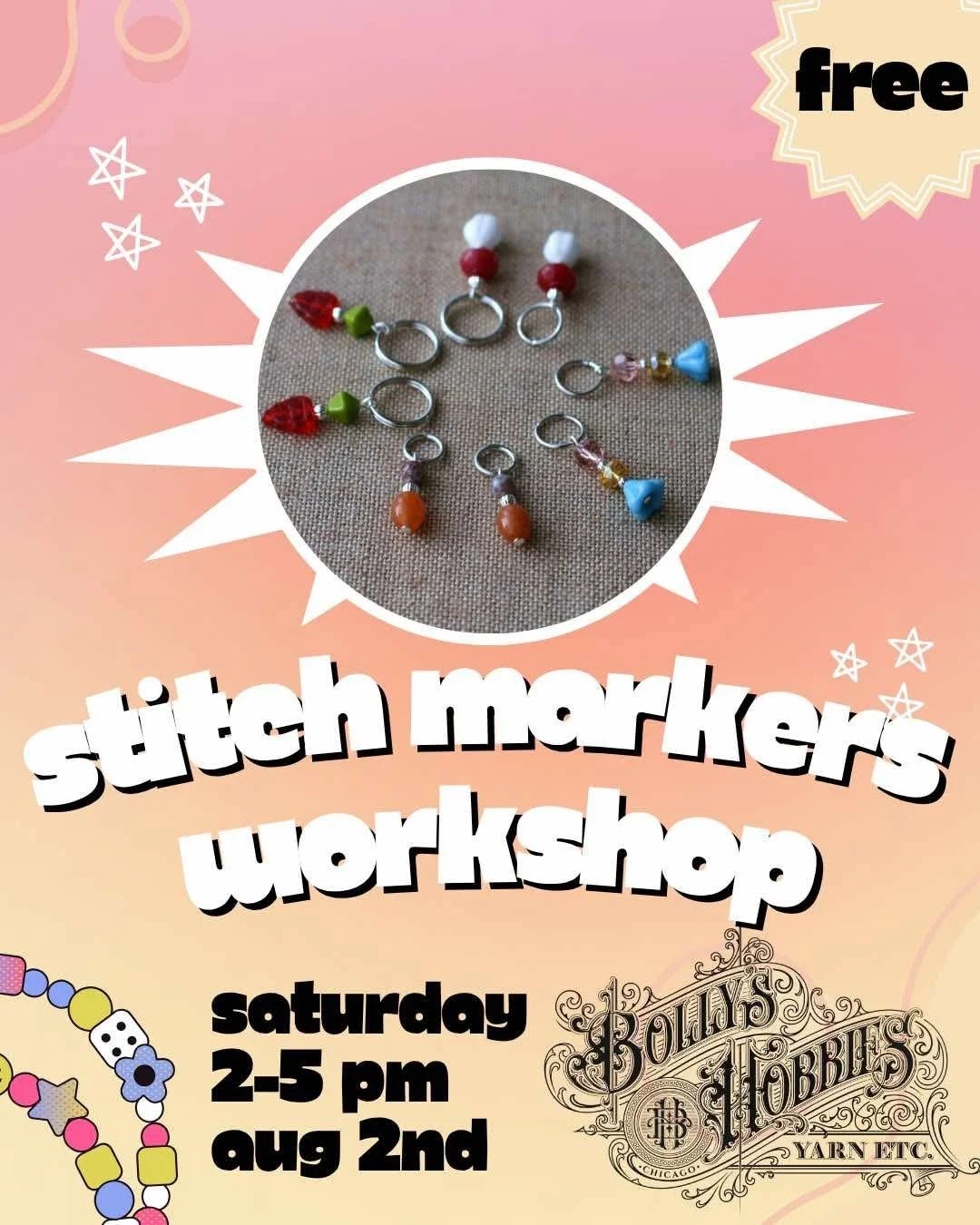 Stitch Marker Workshop