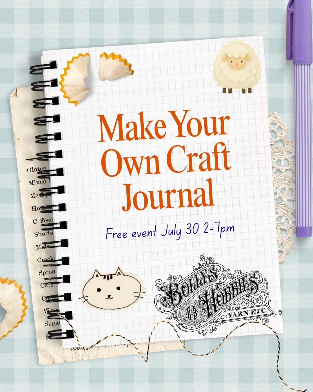Make Your Own Craft Journal at Bolly's Hobbies