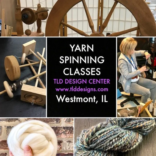 Drop Spindle Spinning Class At TLD Design Center: Westmont (Copy)