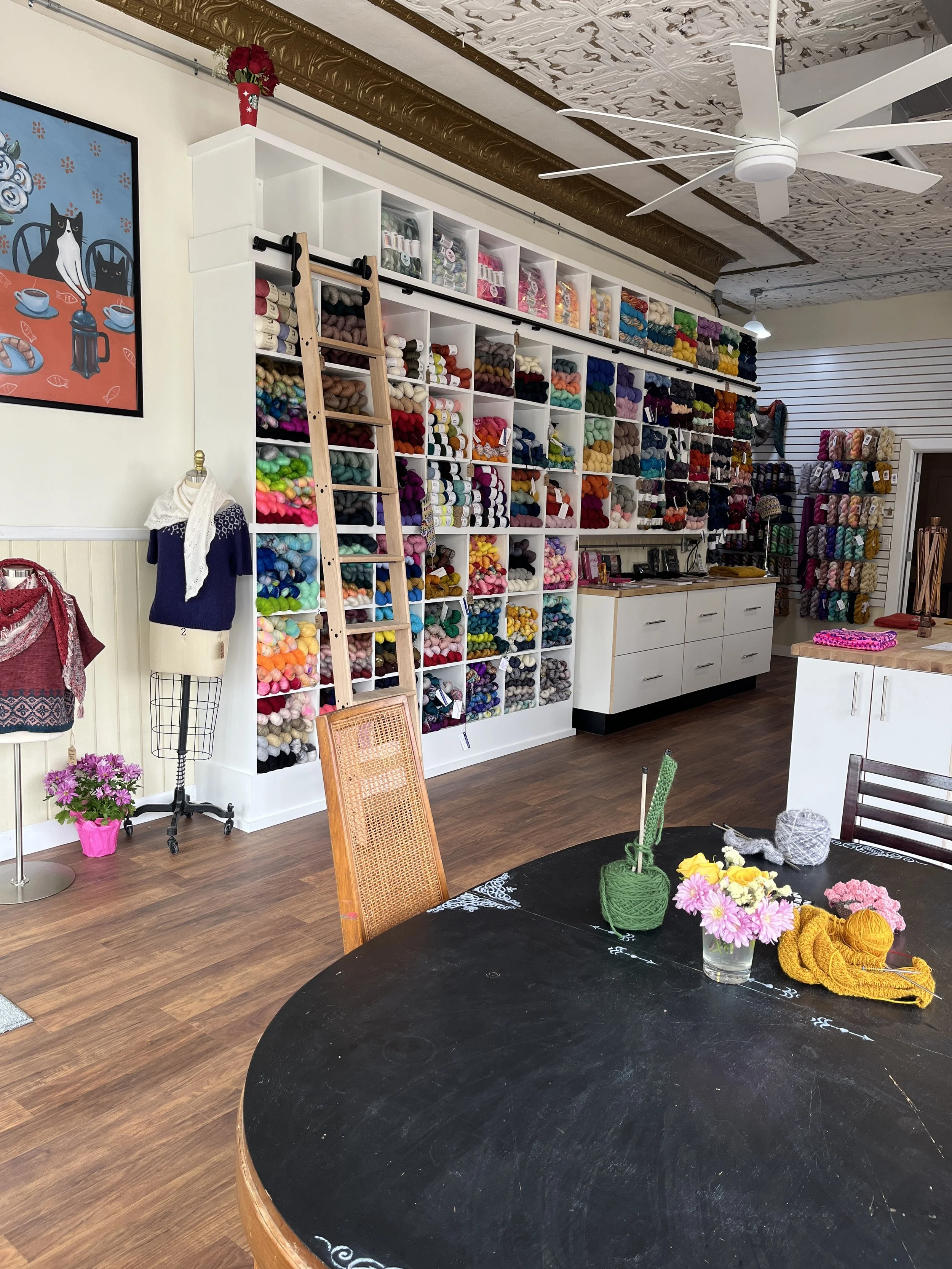 The Bloomin' Spindle — Chicago Yarn Crawl