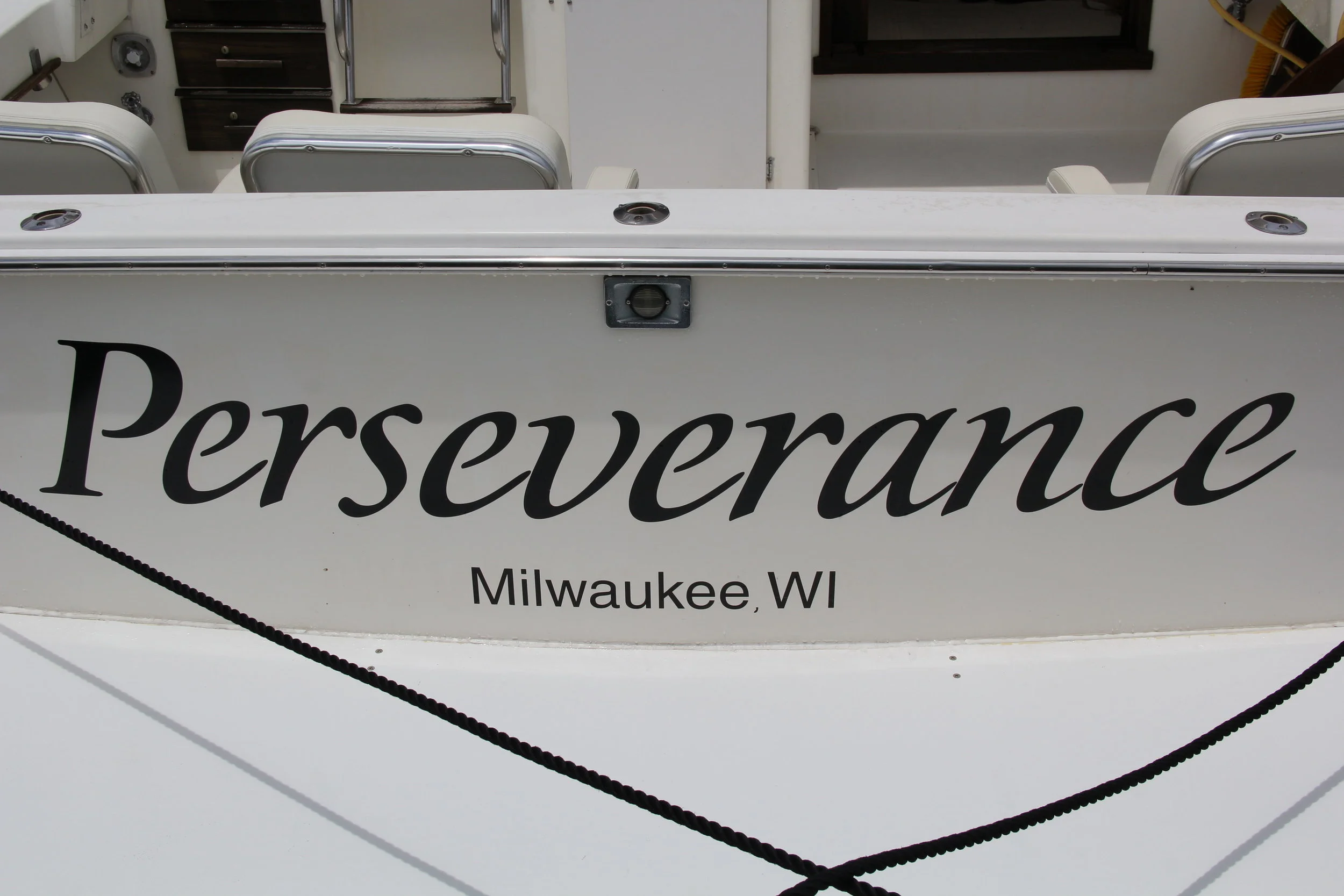 Because we know that suffering produces Perseverance, Perseverance, Character, and Character....Hope.