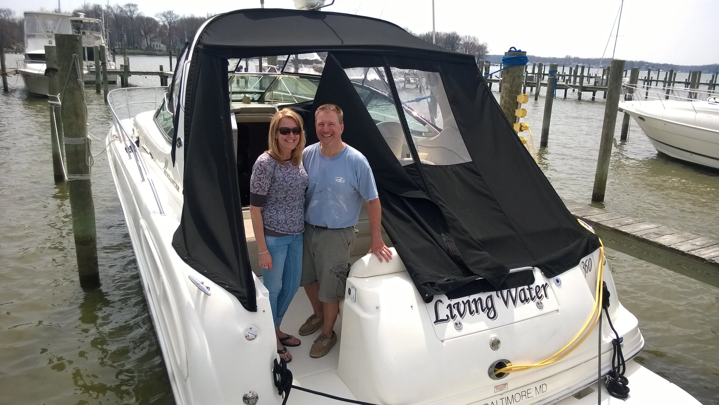 What a blessing to share some time on the water with our dear friends Scott and Karen!