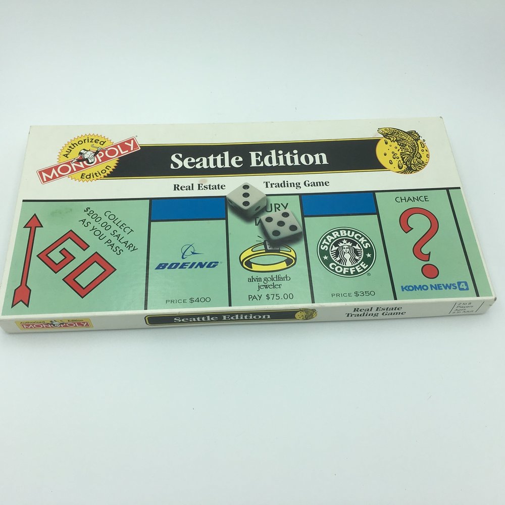 Monopoly Seattle Edition USAOpoloy Inc.